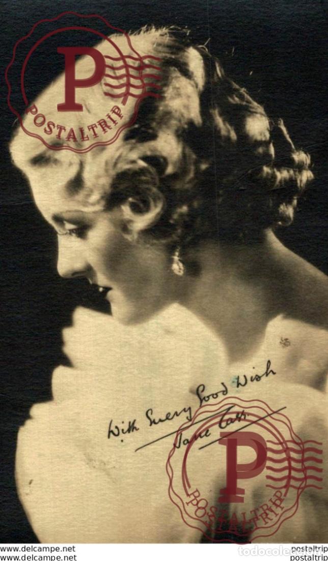 Cine: Jane Cass. 8.5*13.5 cm Plain Back