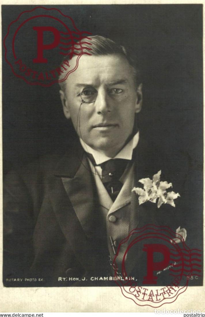 Cine: Rt HON J. CHAMBERLAIN.