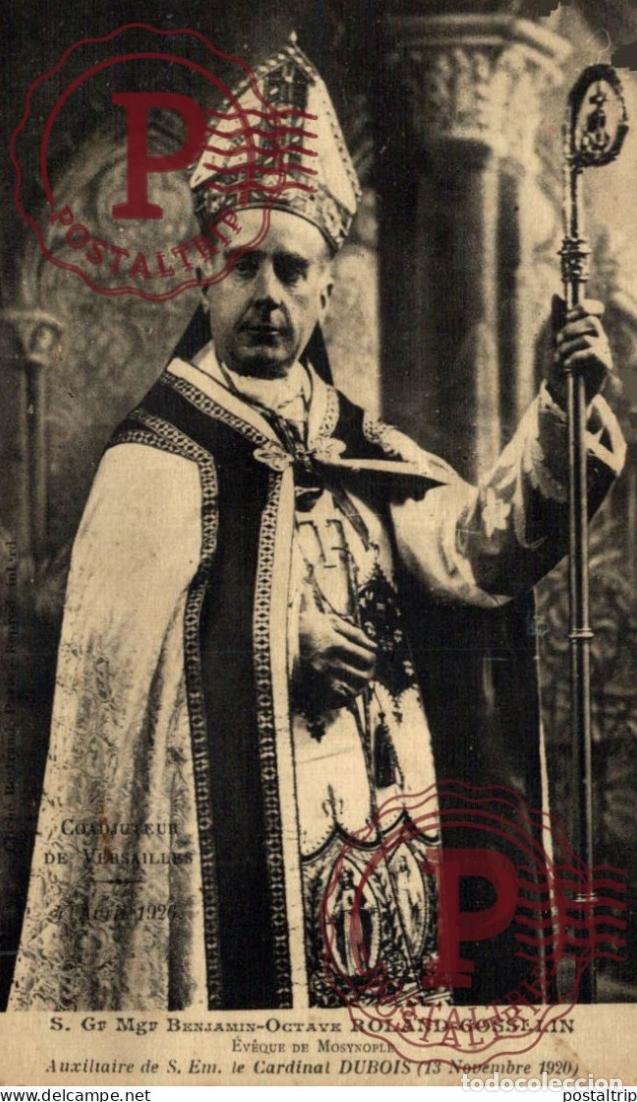 Cine: gr mgr benjamin octave ROLAND GOSSELIN eveque de mosynople