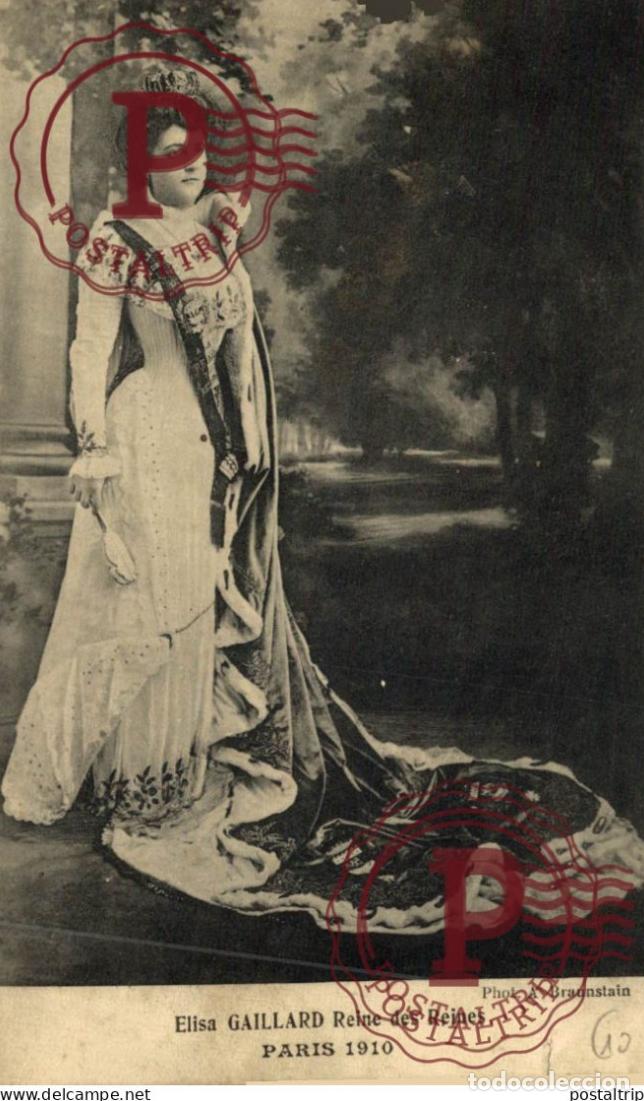 Cine: ELISA GAILLARD REINE DES REINES. PARIS 1910