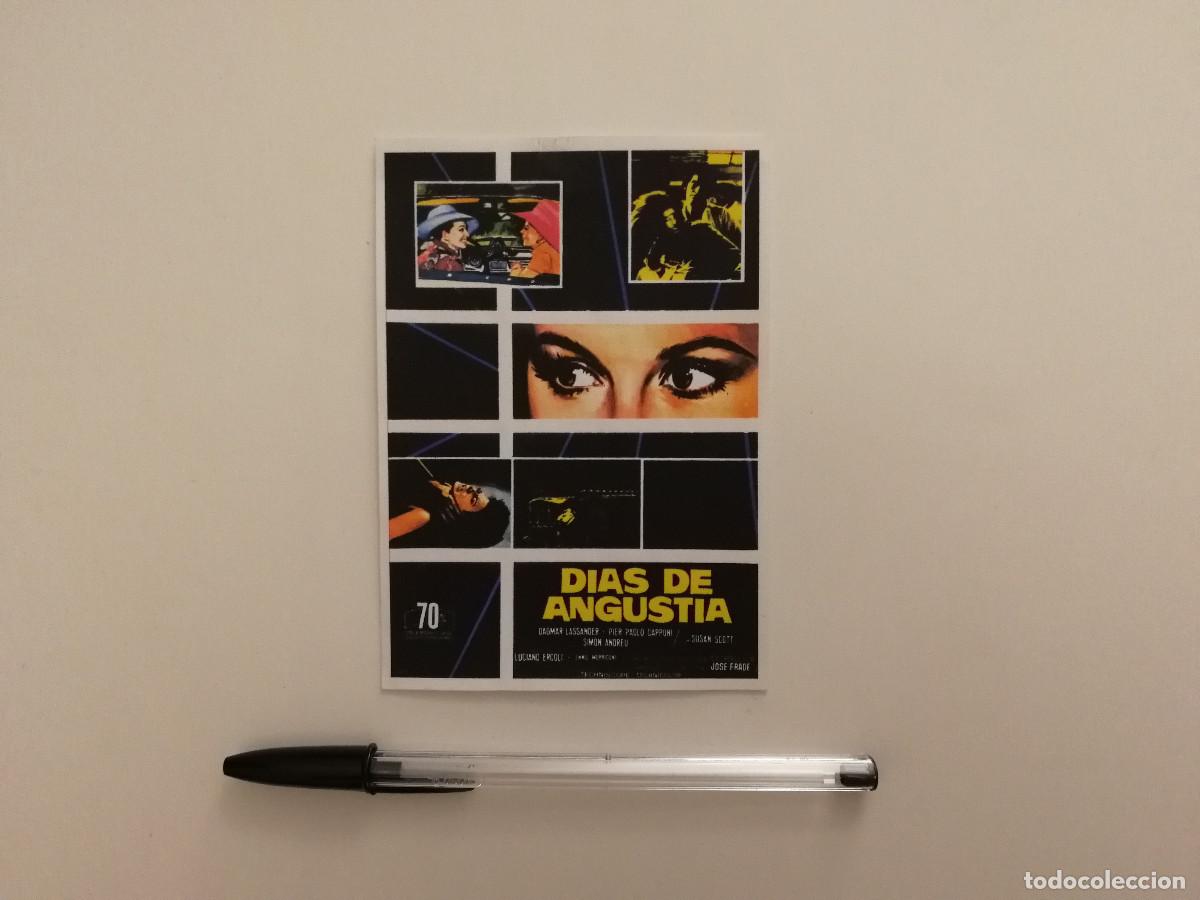 Cine: IMPRESO PAPEL -9*13- DIAS DE ANGUSTIA - GIALLO TERROR - Dagmar Lassander - Nieves Navarro