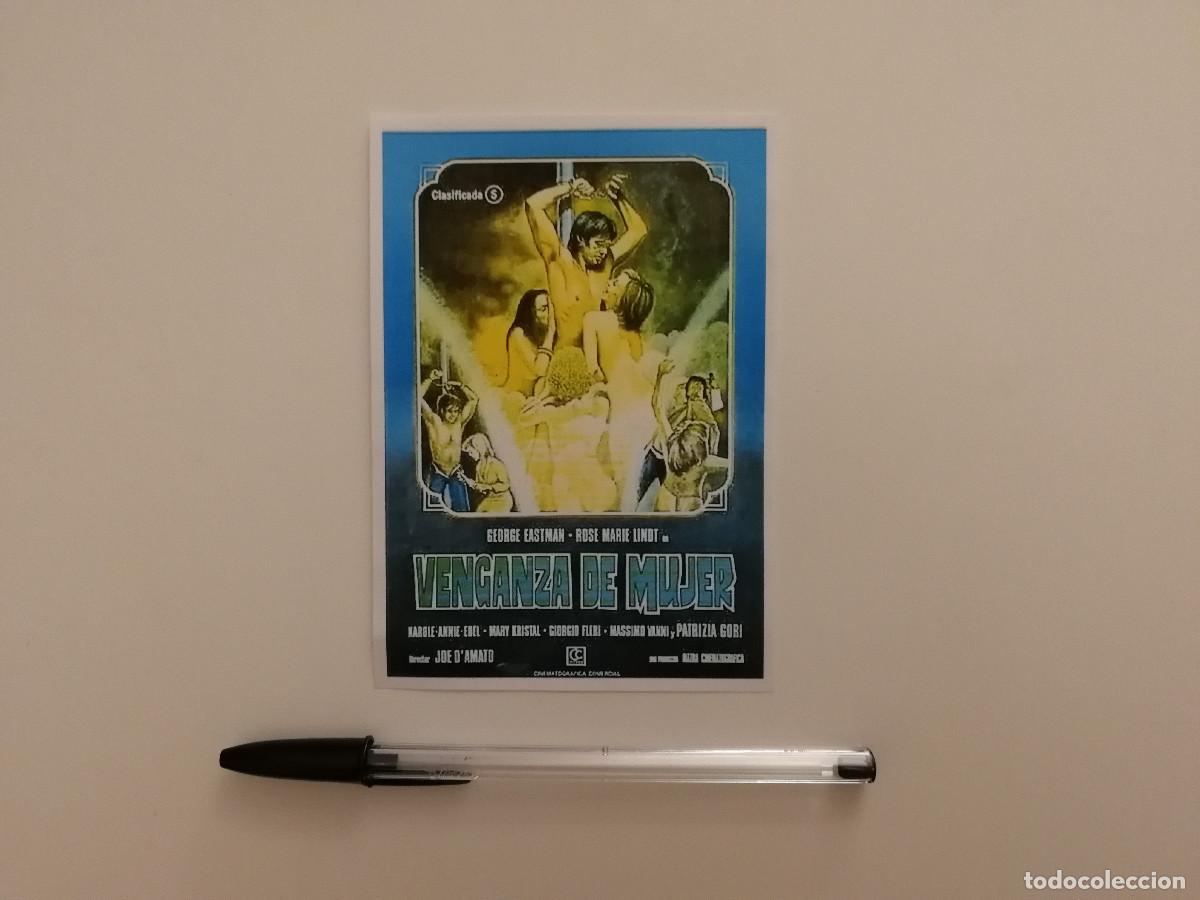 Cine: IMPRESO PAPEL -9*13- VENGANZA DE MUJER - TERROR - GEORGE EASTMAN