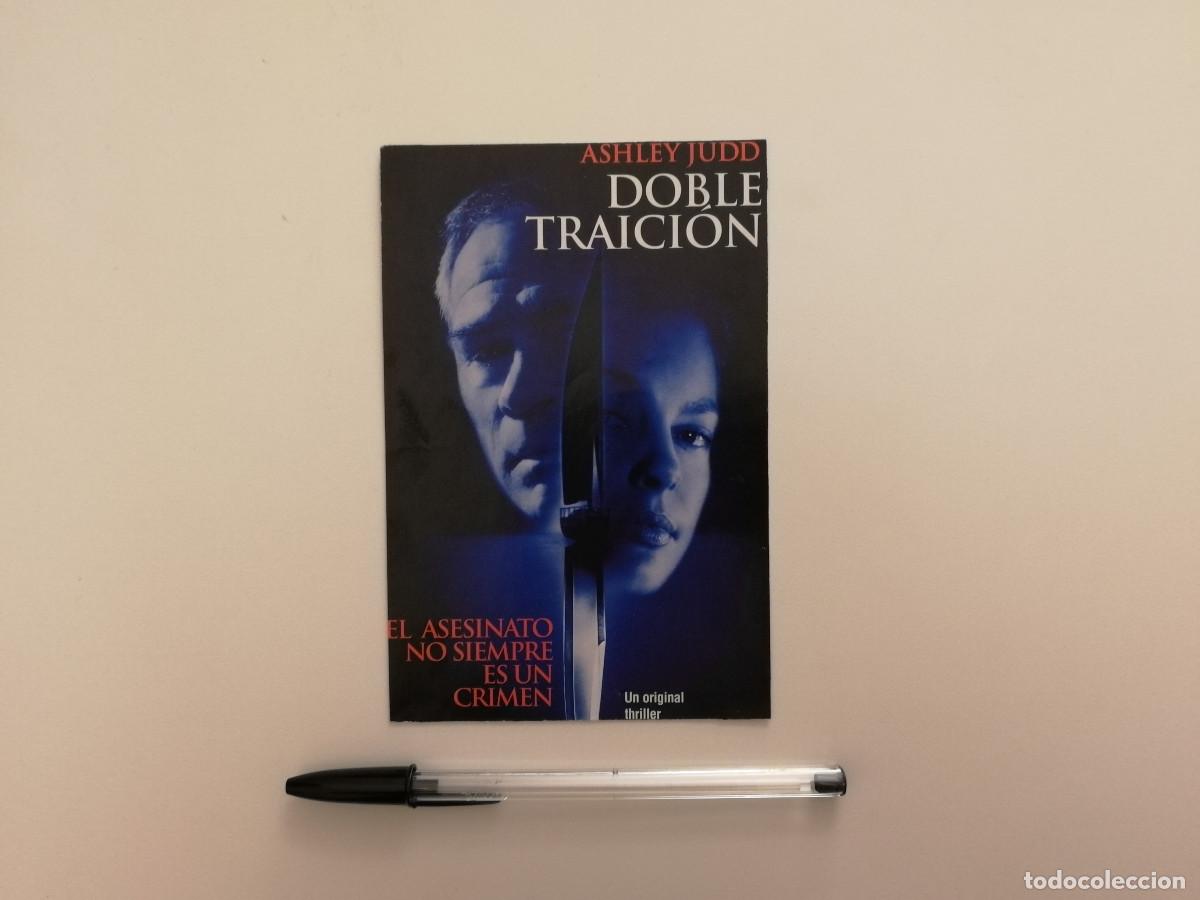 Cine: TARJETA ACARTONADA -10*15- DOBLE TRAICION - ASHLEY JUDD - THRILLER
