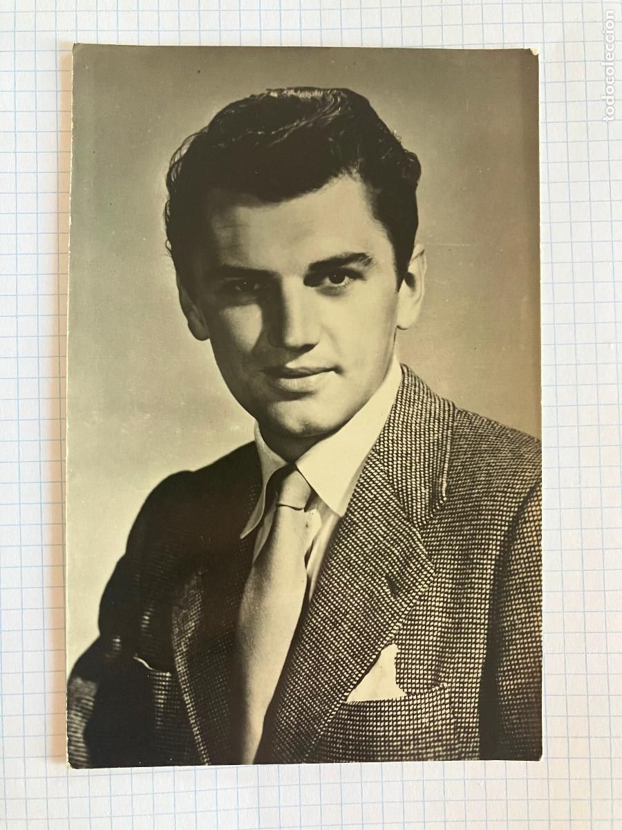 Cine: EDMUND PURDOM - POSTAL CINE BERMEJO
