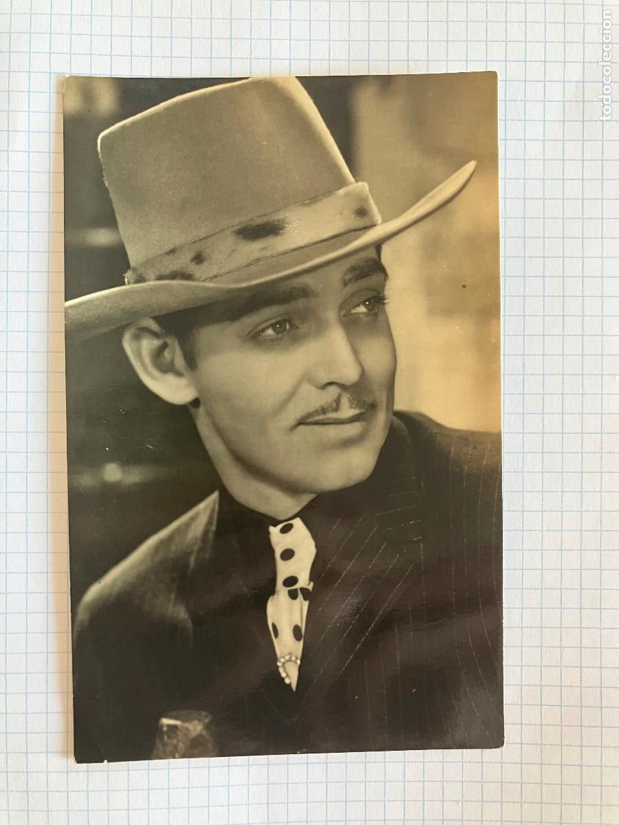 Cine: CLARK GABLE - POSTAL CINE