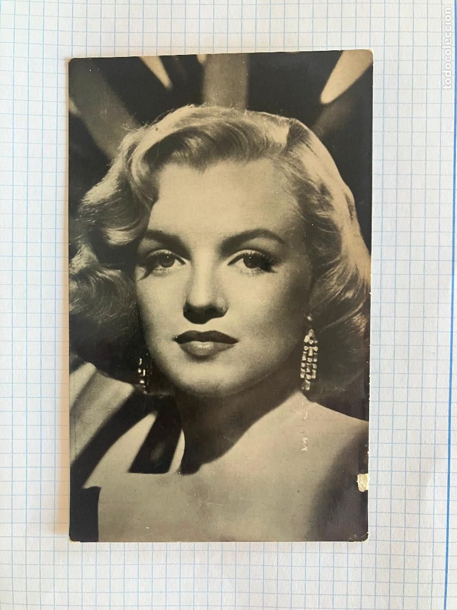 Cine: MARILYN MONROE - ANTIGUA POSTAL CINE ORIGINAL