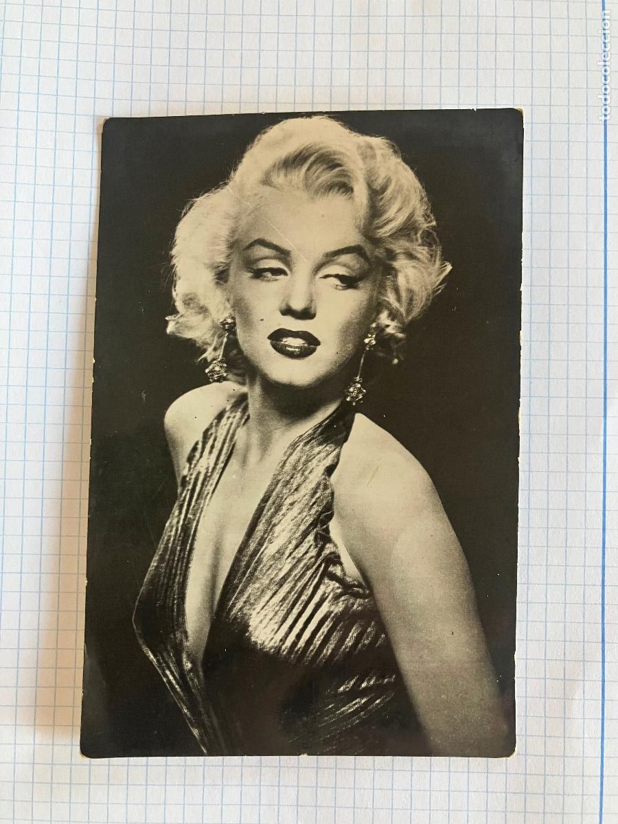 Cine: MARILYN MONROE - ANTIGUA POSTAL CINE ORIGINAL
