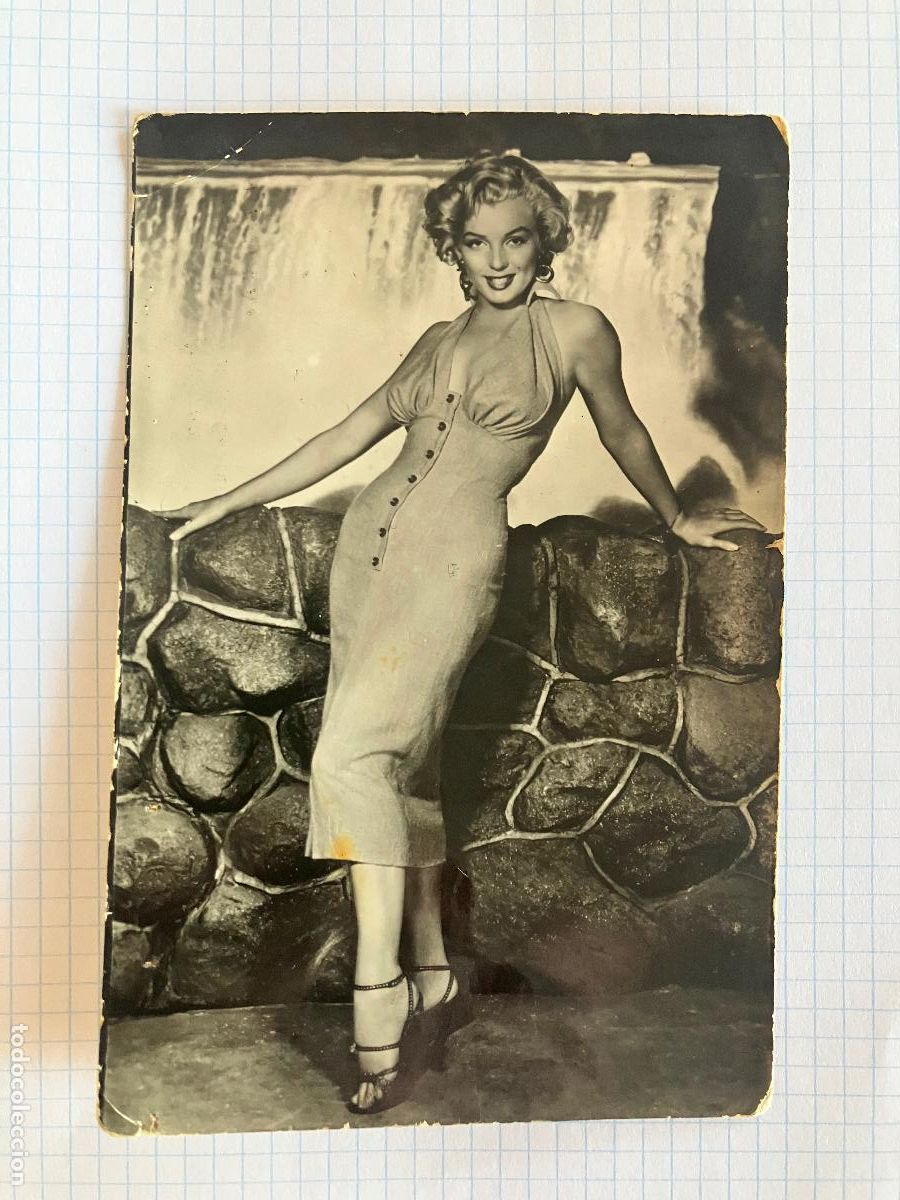 Cine: MARILYN MONROE - ANTIGUA POSTAL CINE ORIGINAL