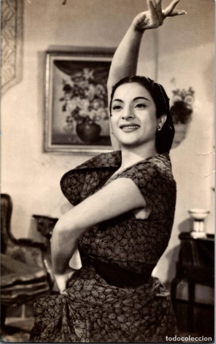 Cine: Lola Flores . Morena Clara - 1954 - Tarjeta Postal sin ning&uacute;n dato - 135x85mm