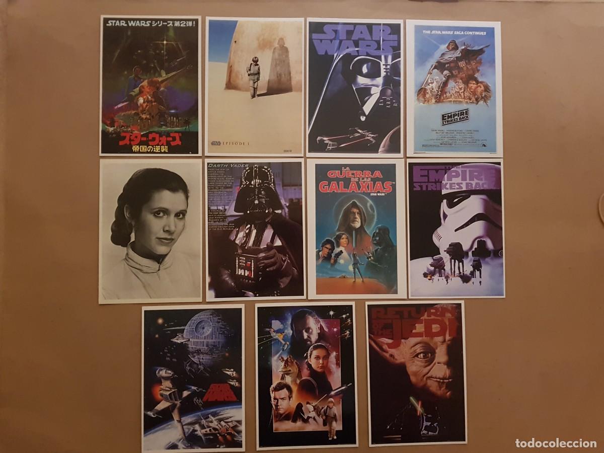 Cine: LOTE: 11 POSTALES DE LA GUERRA DE LAS GALAXIAS /STAR WARS N&ordm; 2
