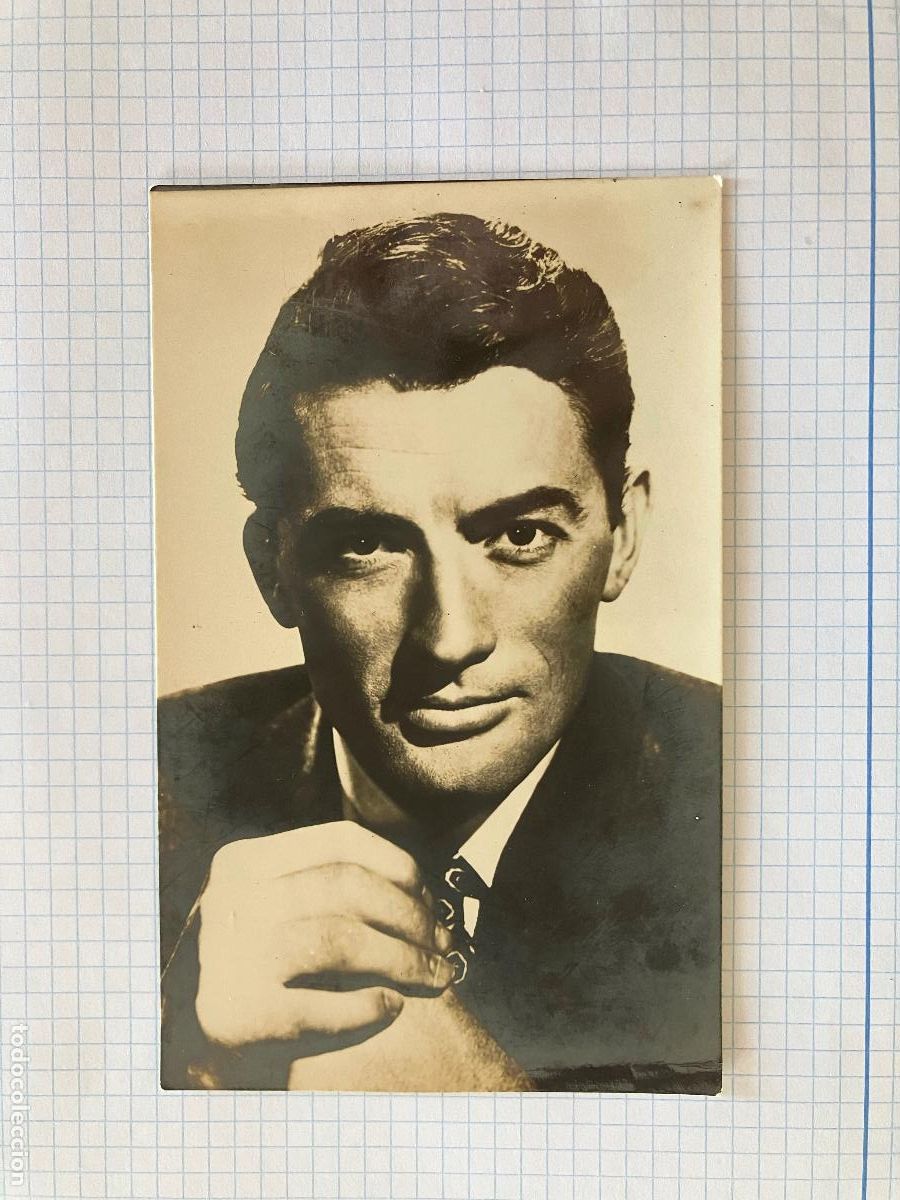 Cine: GREGORY PECK - ANTIGUA POSTAL CINE ORIGINAL