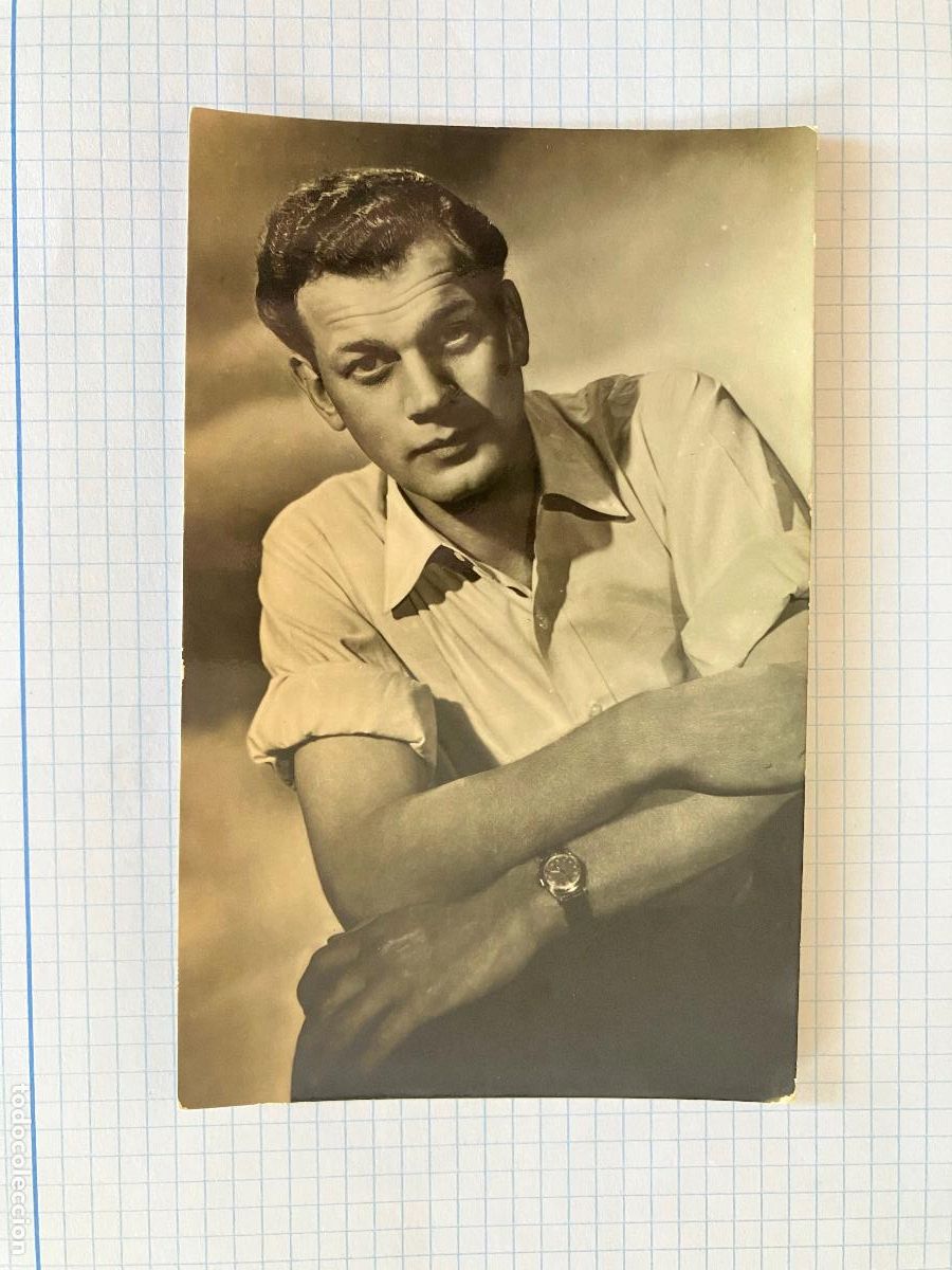 Cine: JOSEPH COTTEN - ANTIGUA POSTAL CINE ORIGINAL