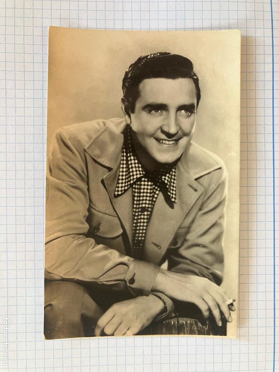 Cine: ROBERT PAIGE - ANTIGUA POSTAL CINE ORIGINAL