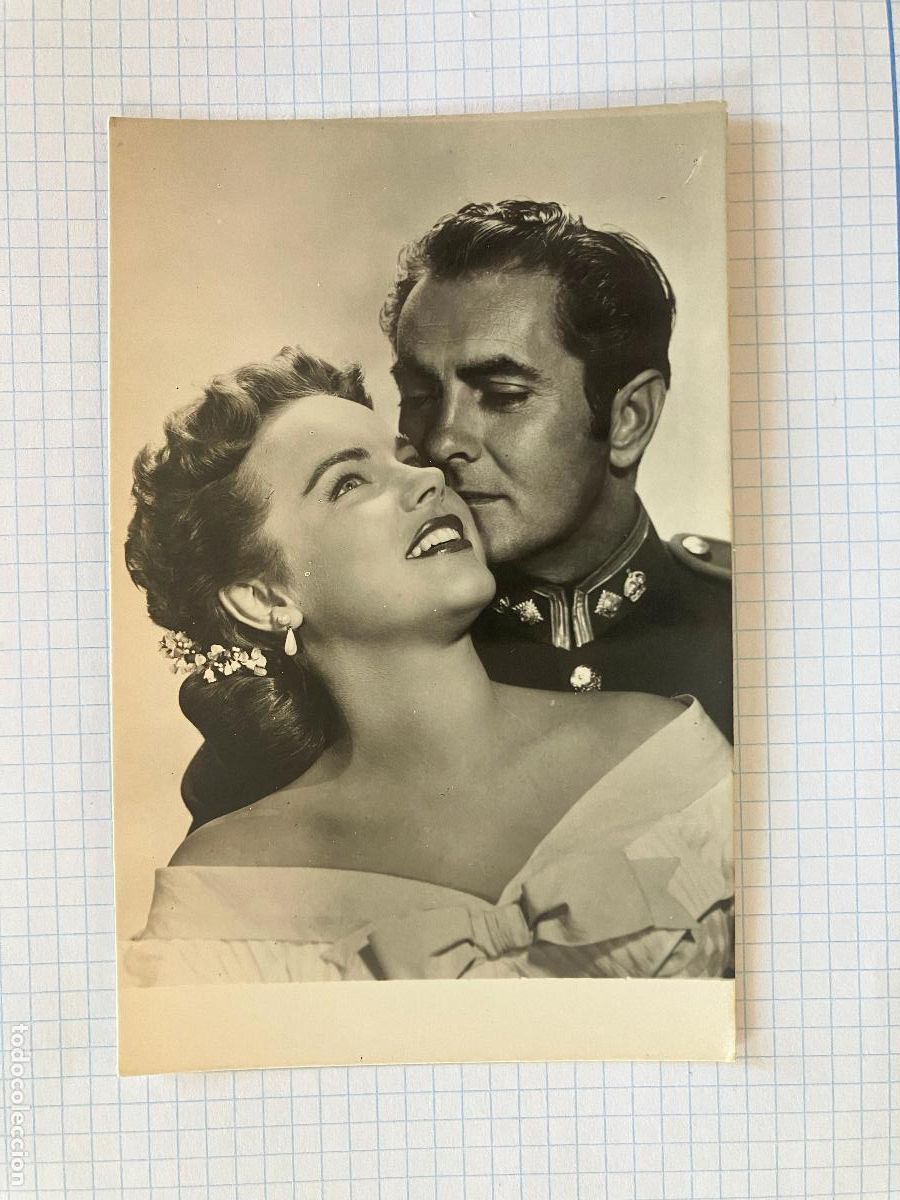 Cine: TYRONE POWER TERRY MOORE - ANTIGUA POSTAL CINE ORIGINAL
