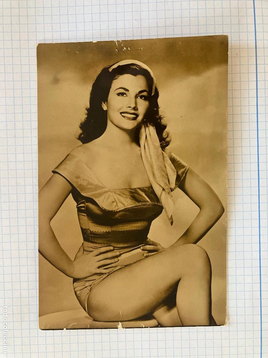 Cine: MARA CORDAY - ANTIGUA POSTAL CINE ORIGINAL