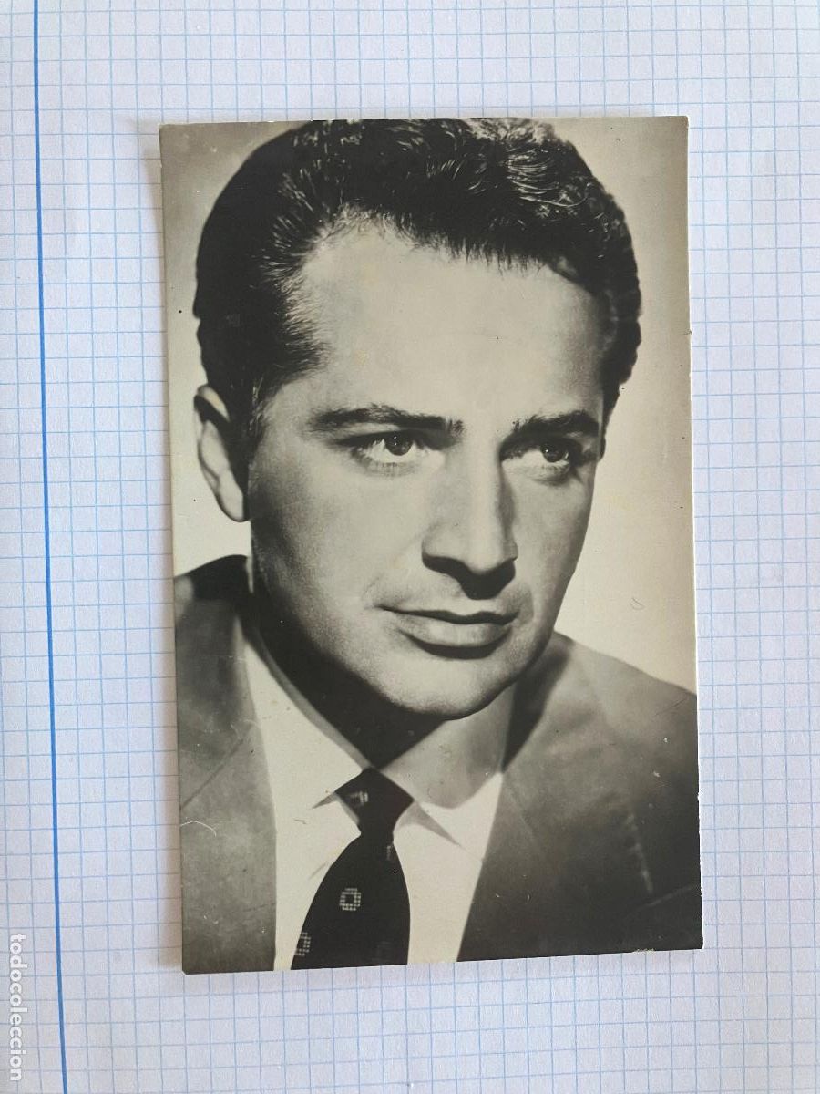 Cine: ROSSANO BRAZZI - ANTIGUA POSTAL CINE ORIGINAL