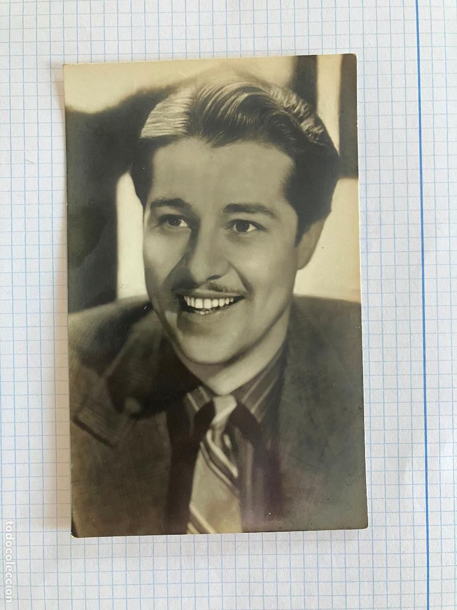 Cine: DON AMECHE - ANTIGUA POSTAL CINE ORIGINAL