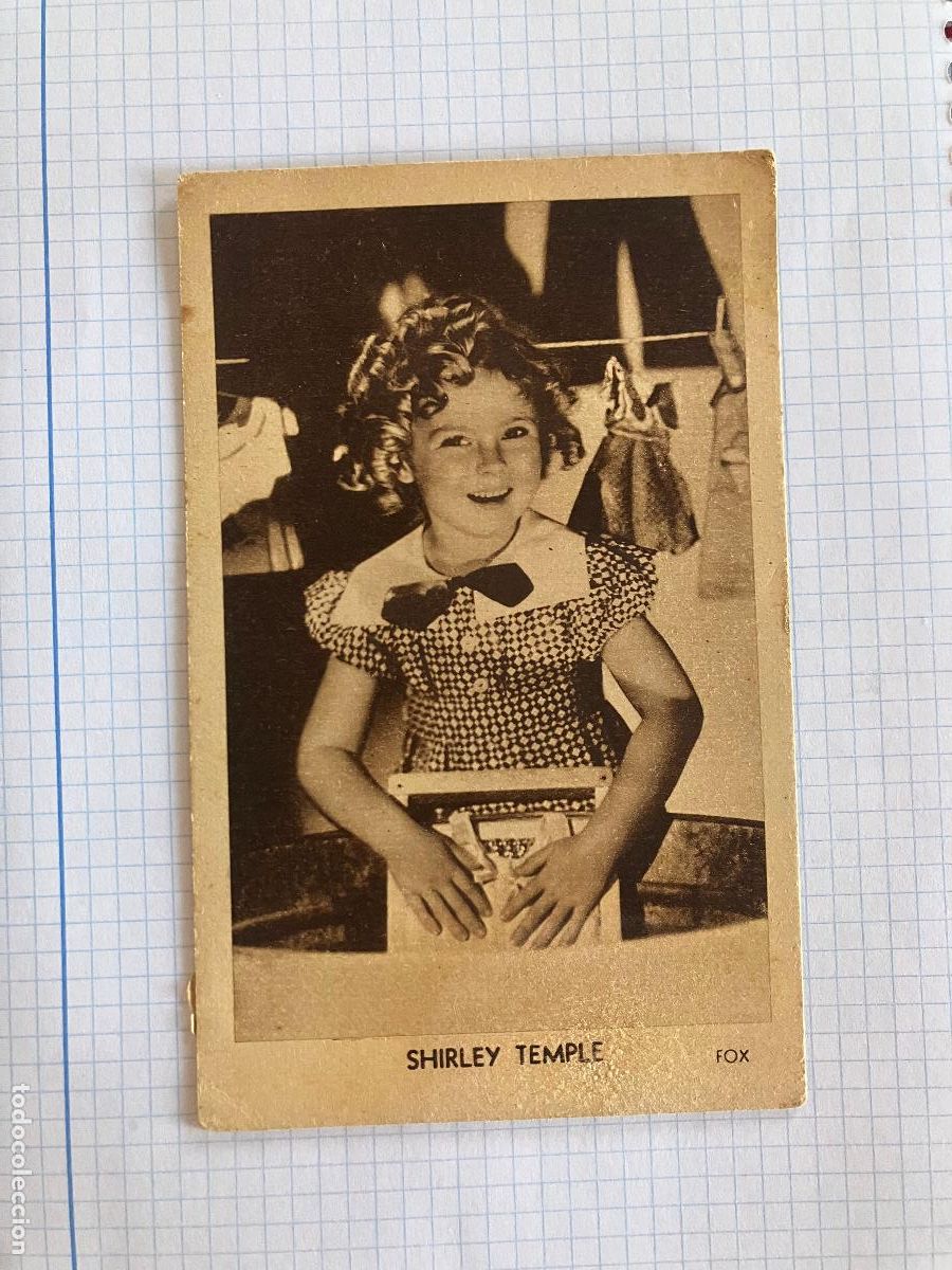 Cine: SHIRLEY TEMPLE - FOX - ANTIGUA POSTAL CINE ORIGINAL