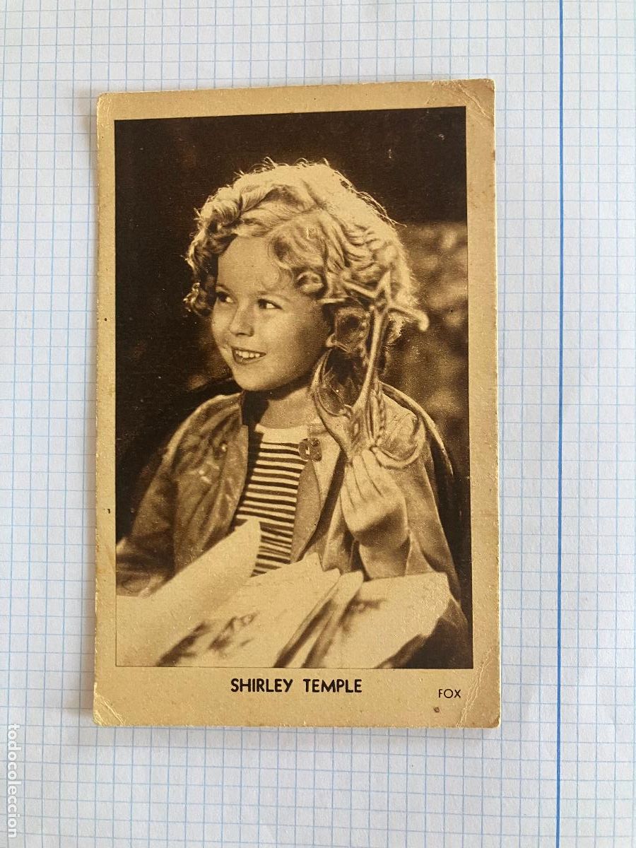 Cine: SHIRLEY TEMPLE - FOX - ANTIGUA POSTAL CINE ORIGINAL