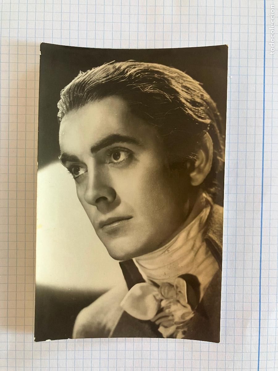 Cine: TYRONE POWER - ANTIGUA POSTAL CINE ORIGINAL