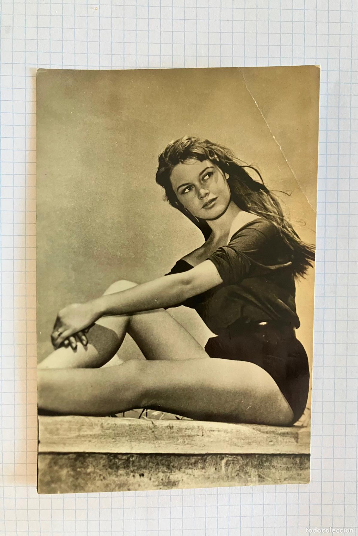 Cine: BRIGITTE BARDOT - ANTIGUA POSTAL CINE ORIGINAL