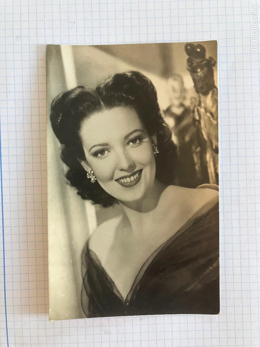 Cine: LINDA DARNELL - ANTIGUA POSTAL CINE ORIGINAL