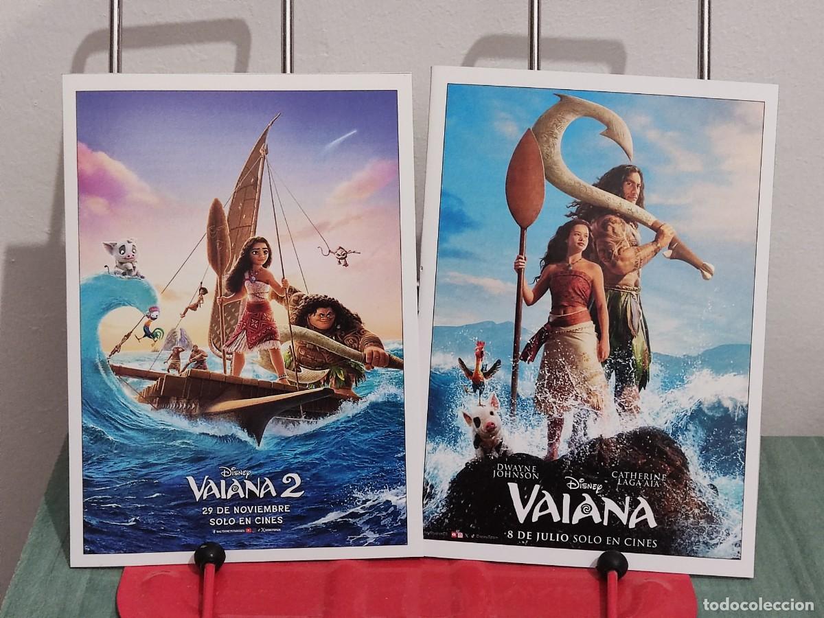 Kino: Vaiana 2 y Vaiana (2026) . 2 Fichas revista Accion cine