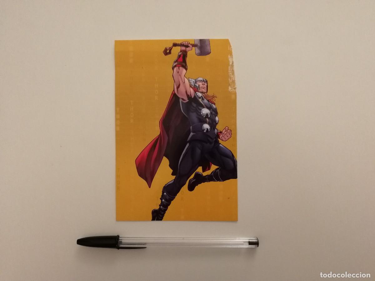 Cine: TARJETA ACARTONADA -10*15- THOR - MARVEL COMICS - el Dios del Trueno