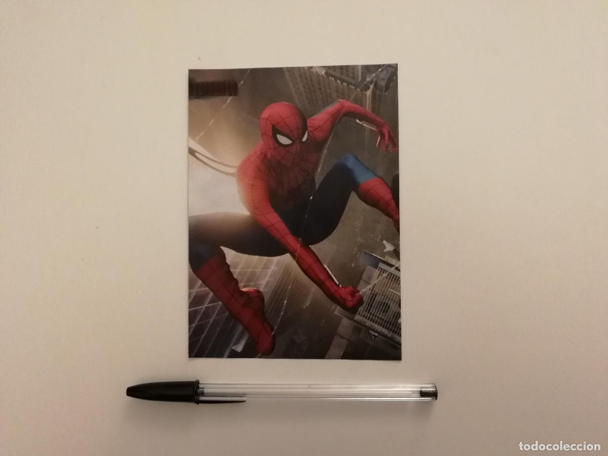 Cine: TARJETA ACARTONADA -10*15- SPIDER-MAN - MARVEL - SPIDERMAN - TOM HOLLAND