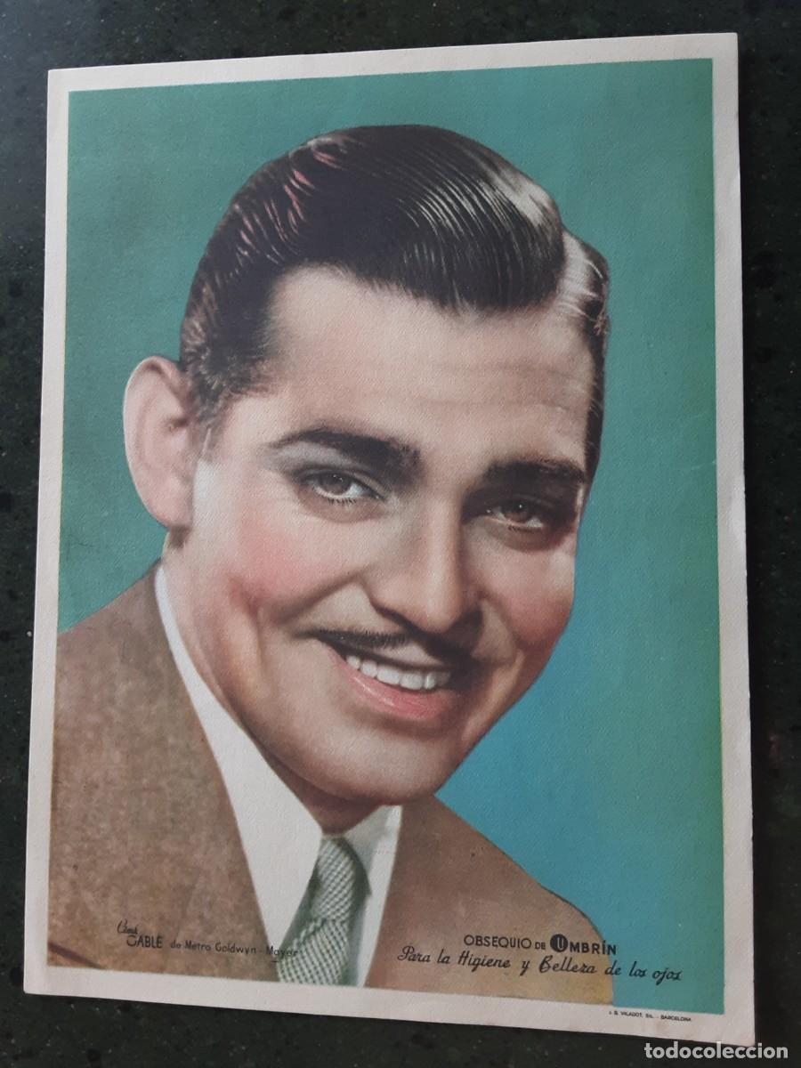 Cine: CLARK GABLE, FOTOGRAFIA A TODO COLOR M.G.M.