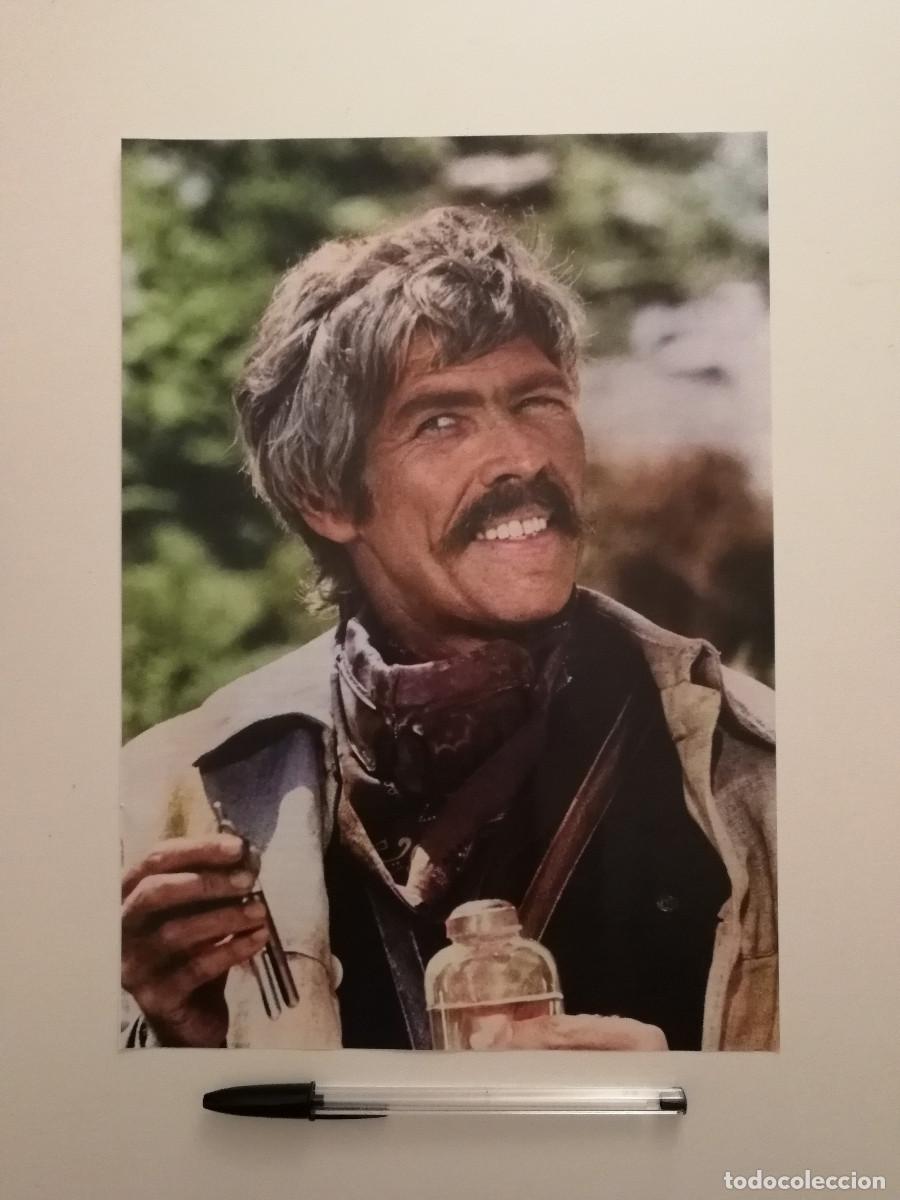 Cine: LAMINA ACARTONADA -A4- JAMES COBURN