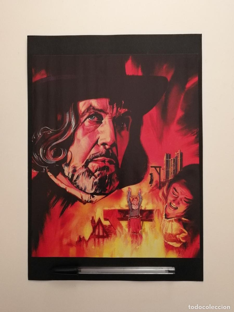 Kino: LAMINA ACARTONADA -Cuando las Brujas Arden-VINCENT PRICE-TERROR-EL INQUISIDOR-Witchfinder General