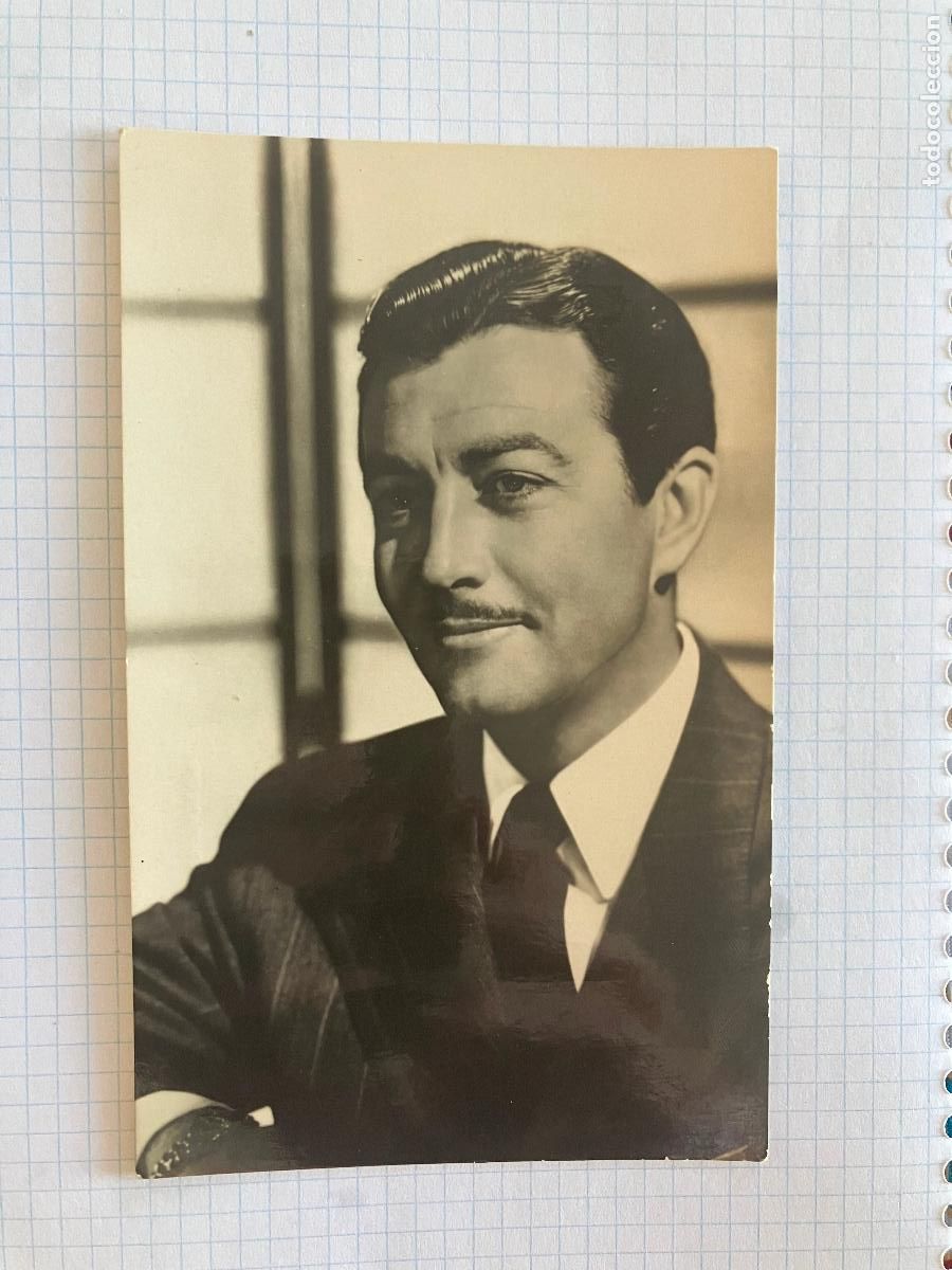 Cine: ROBERT TAYLOR - ANTIGUA POSTAL CINE ORIGINAL