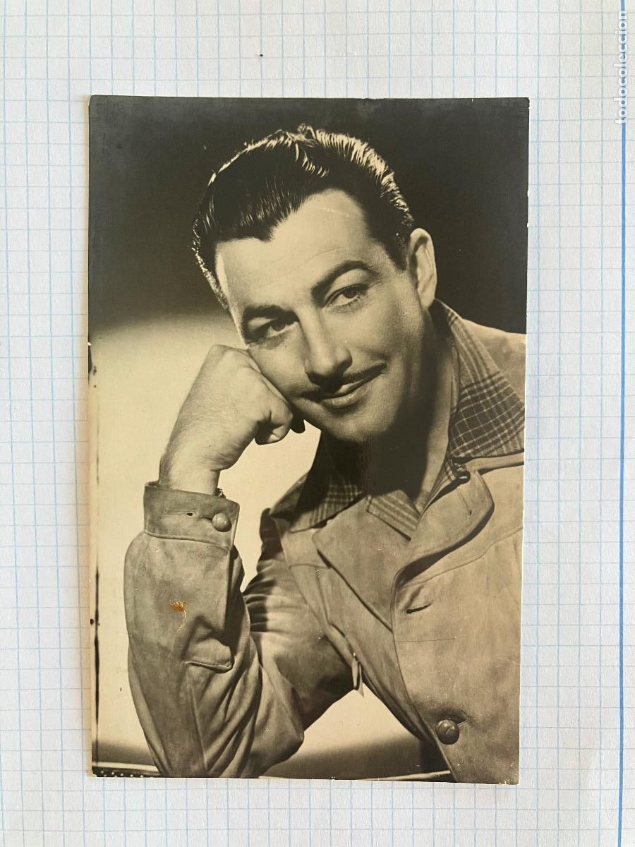 Cine: ROBERT TAYLOR - ANTIGUA POSTAL CINE ORIGINAL