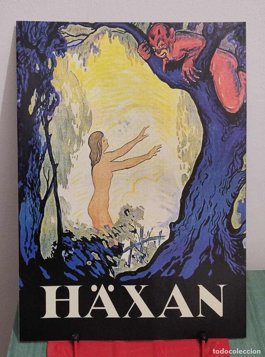 Cine: Haxan La brujeria a traves de los tiempos . Ficha A4 revista Accion cine