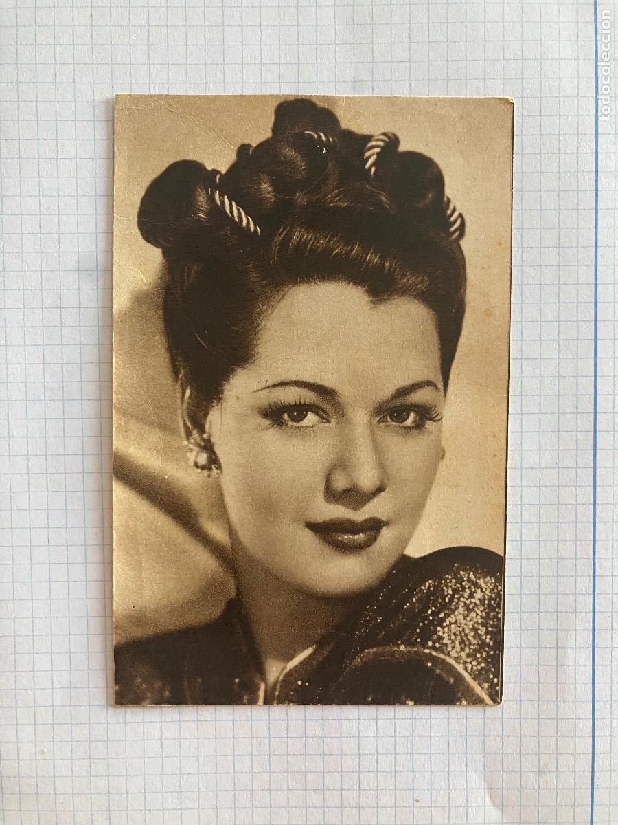 Cine: MAR&Iacute;A MONTES - ANTIGUA POSTAL CINE ORIGINAL