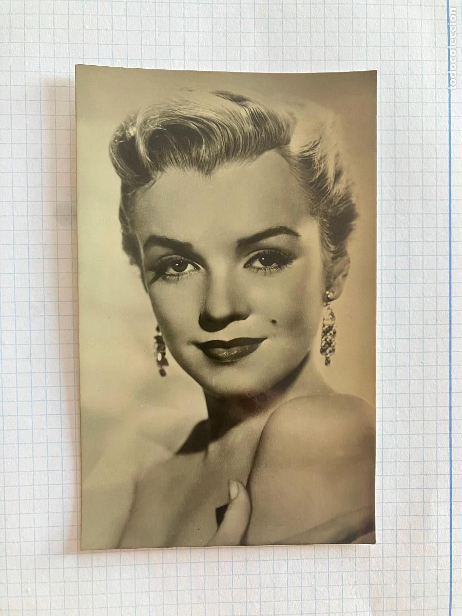 Cine: MARILYN MONROE - ANTIGUA POSTAL CINE ORIGINAL