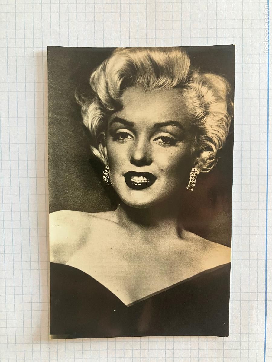 Cine: MARILYN MONROE - ANTIGUA POSTAL CINE ORIGINAL
