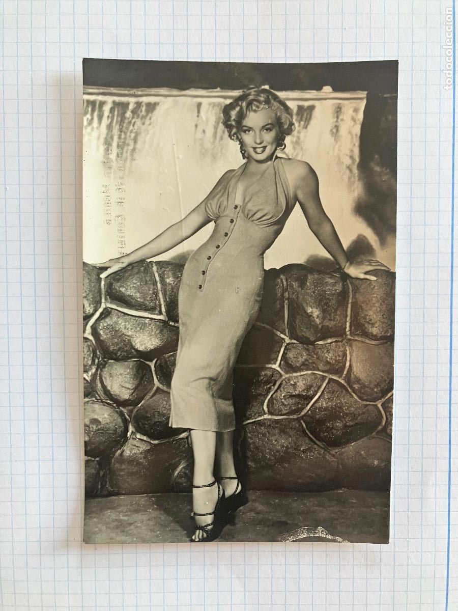 Cine: MARILYN MONROE - ANTIGUA POSTAL CINE ORIGINAL
