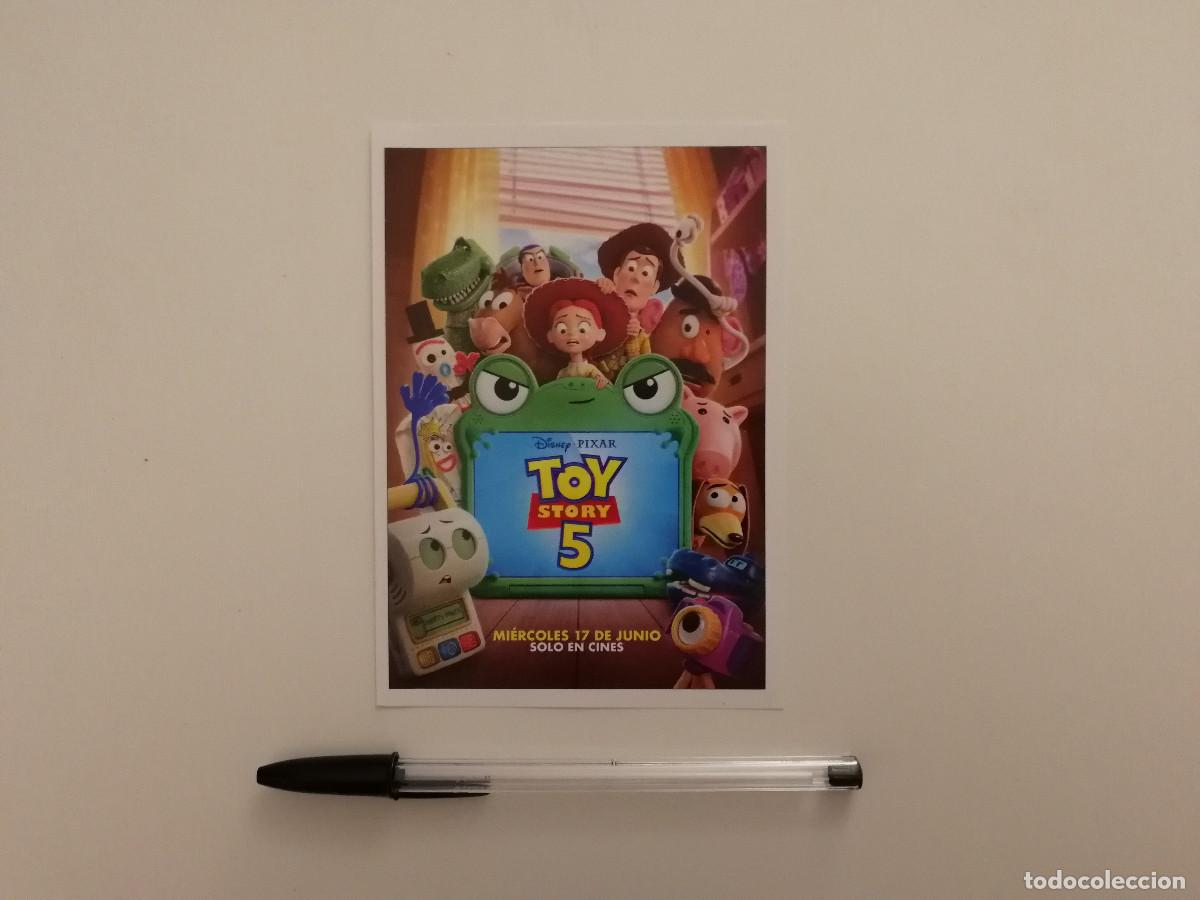 Cine: FICHA COLECCIONABLE -10*15- TOY STORY 5 - WALY DISNEY