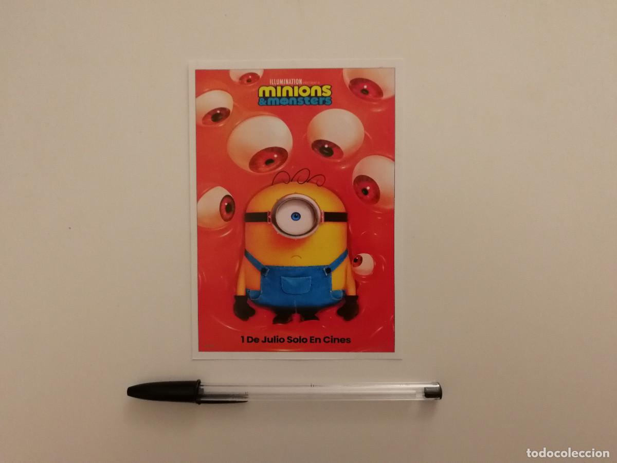Cine: FICHA COLECCIONABLE -10*15- Minions & Monsters - INFANTIL