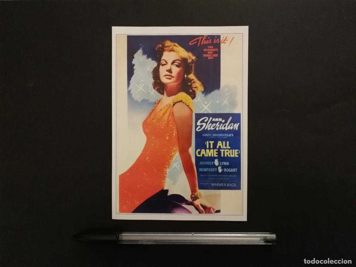 Cine: FICHA COLECCIONABLE -10*15- It All Came True - ANN SHERIDAN