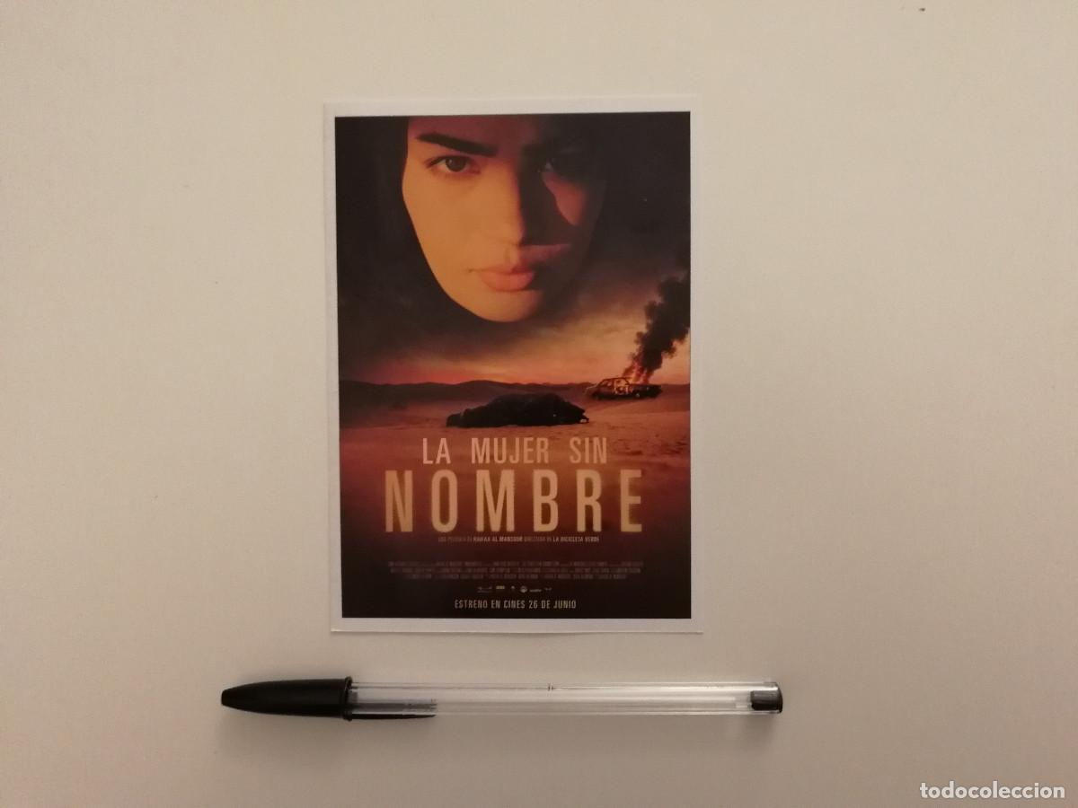 Cine: FICHA COLECCIONABLE -10*15- LA MUJER SIN NOMBRE - Haifaa Al-Mansour