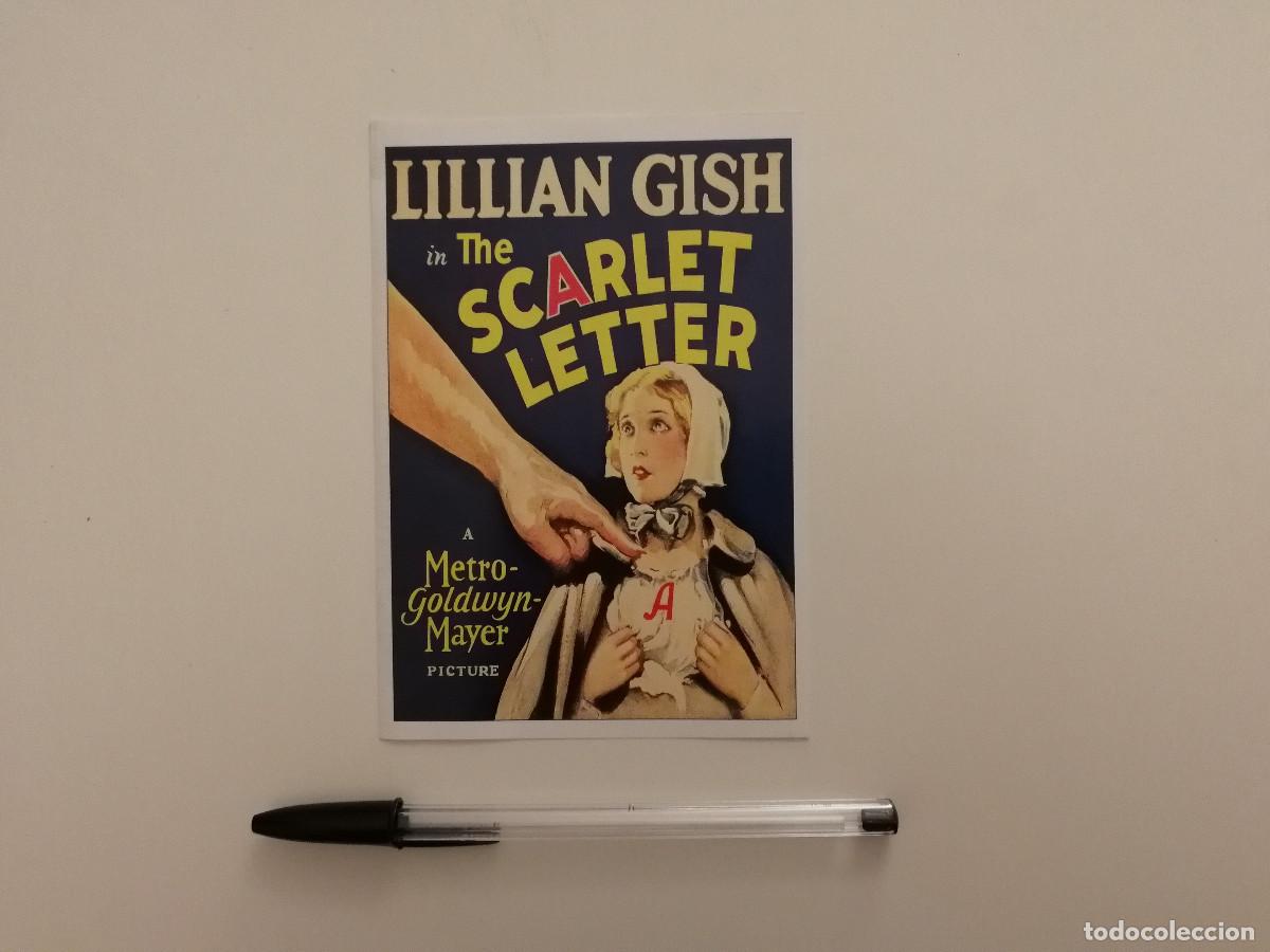 Cine: FICHA COLECCIONABLE -10*15- La mujer marcada - Lillian Gish