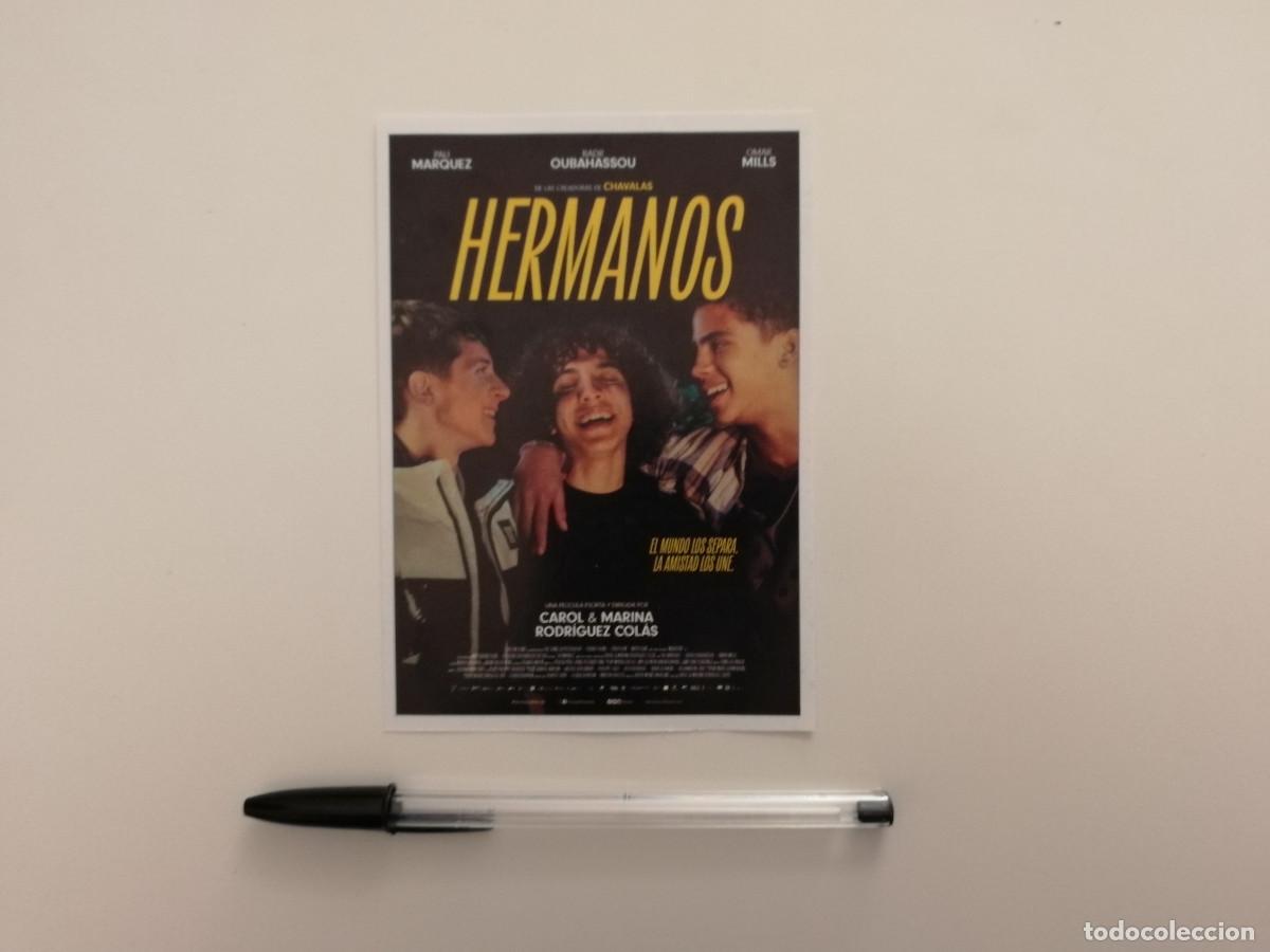 Cine: FICHA COLECCIONABLE -10*15- HERMANOS - Carol Rodr&iacute;guez Col&aacute;s, Marina Rodr&iacute;guez Col&aacute;s