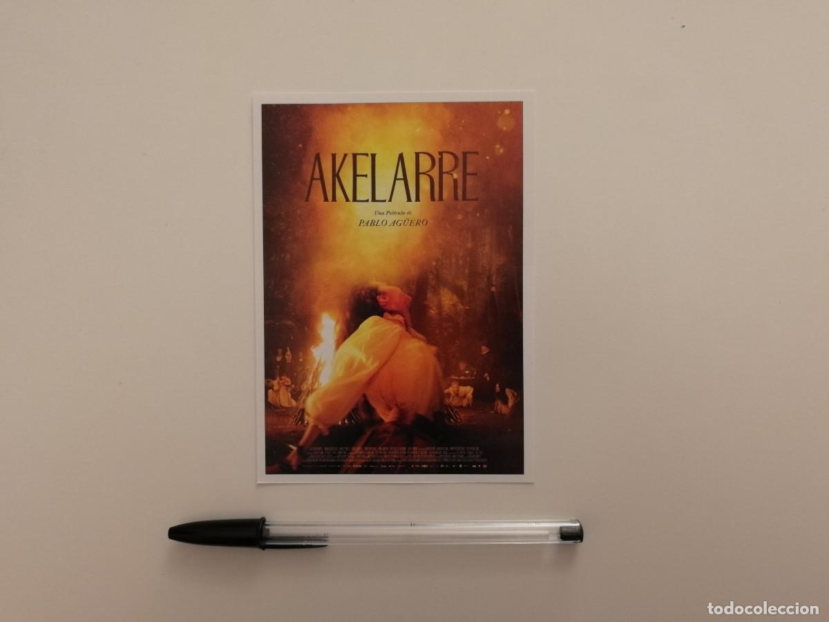 Cine: FICHA COLECCIONABLE -10*15- AKELARRE - TERROR - Pablo Ag&uuml;ero