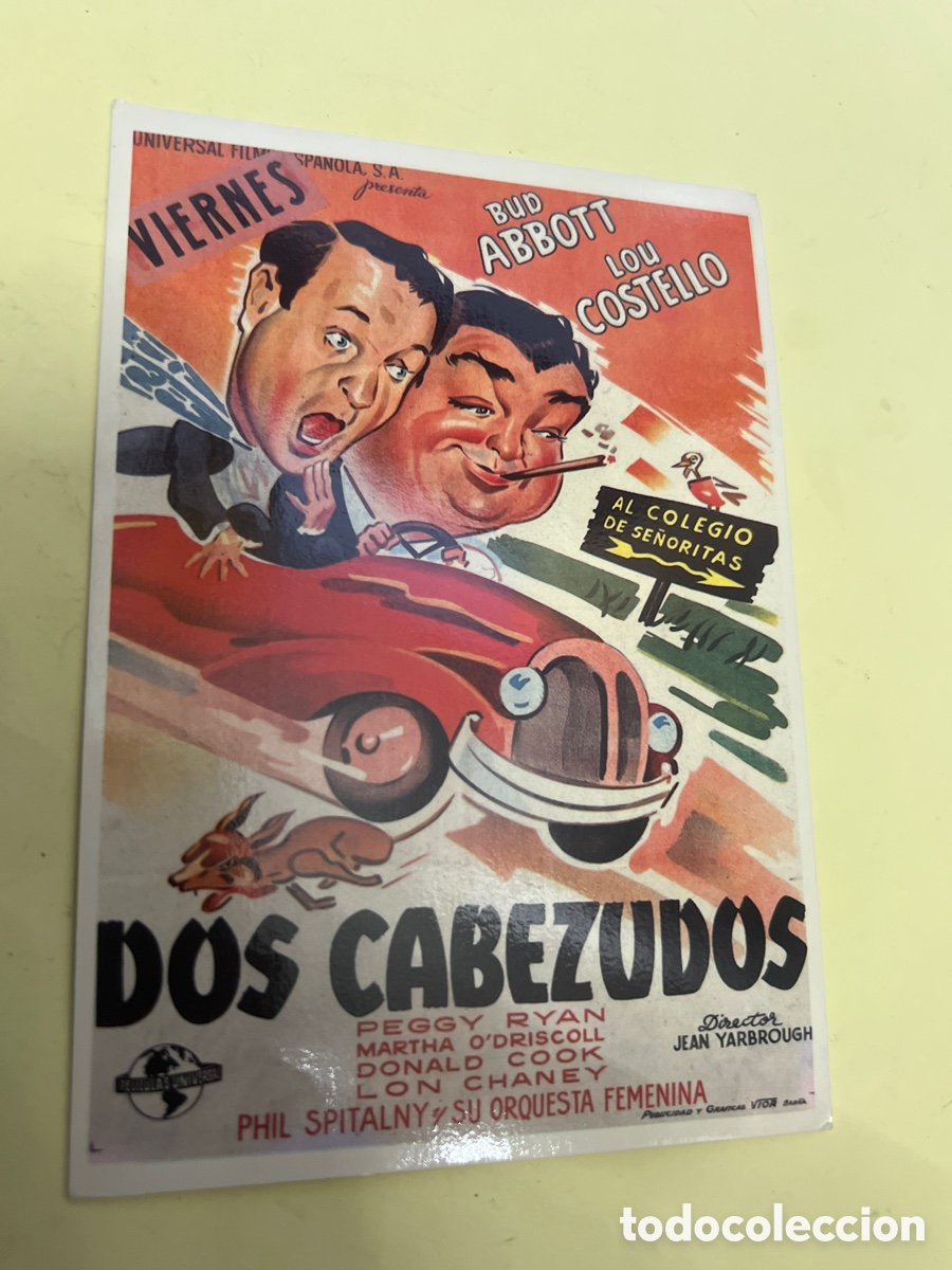Cine: T1/E2/170. TARJETA POSTAL - 291 DOS CABEZUDOS