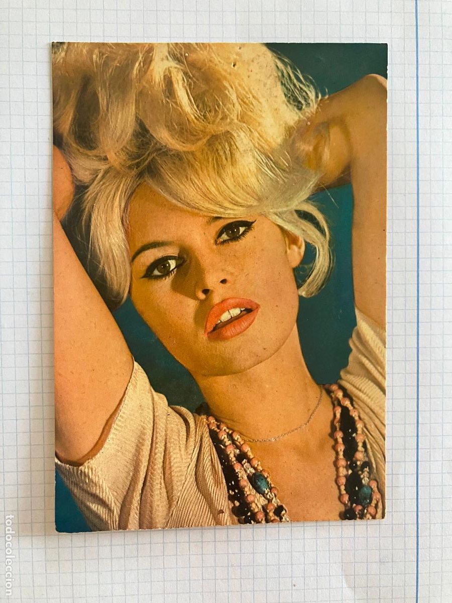 Cine: BRIGITTE BARDOT - ANTIGUA POSTAL CINE ORIGINAL