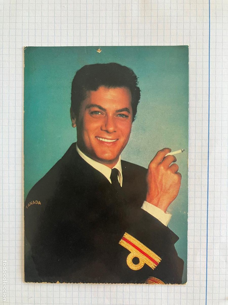 Cine: TONY CURTIS - ANTIGUA POSTAL CINE ORIGINAL