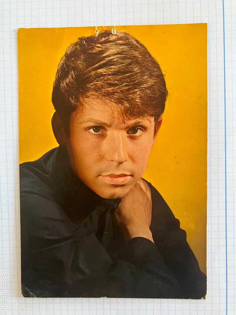 Cine: RAPHAEL - ANTIGUA POSTAL CINE ORIGINAL